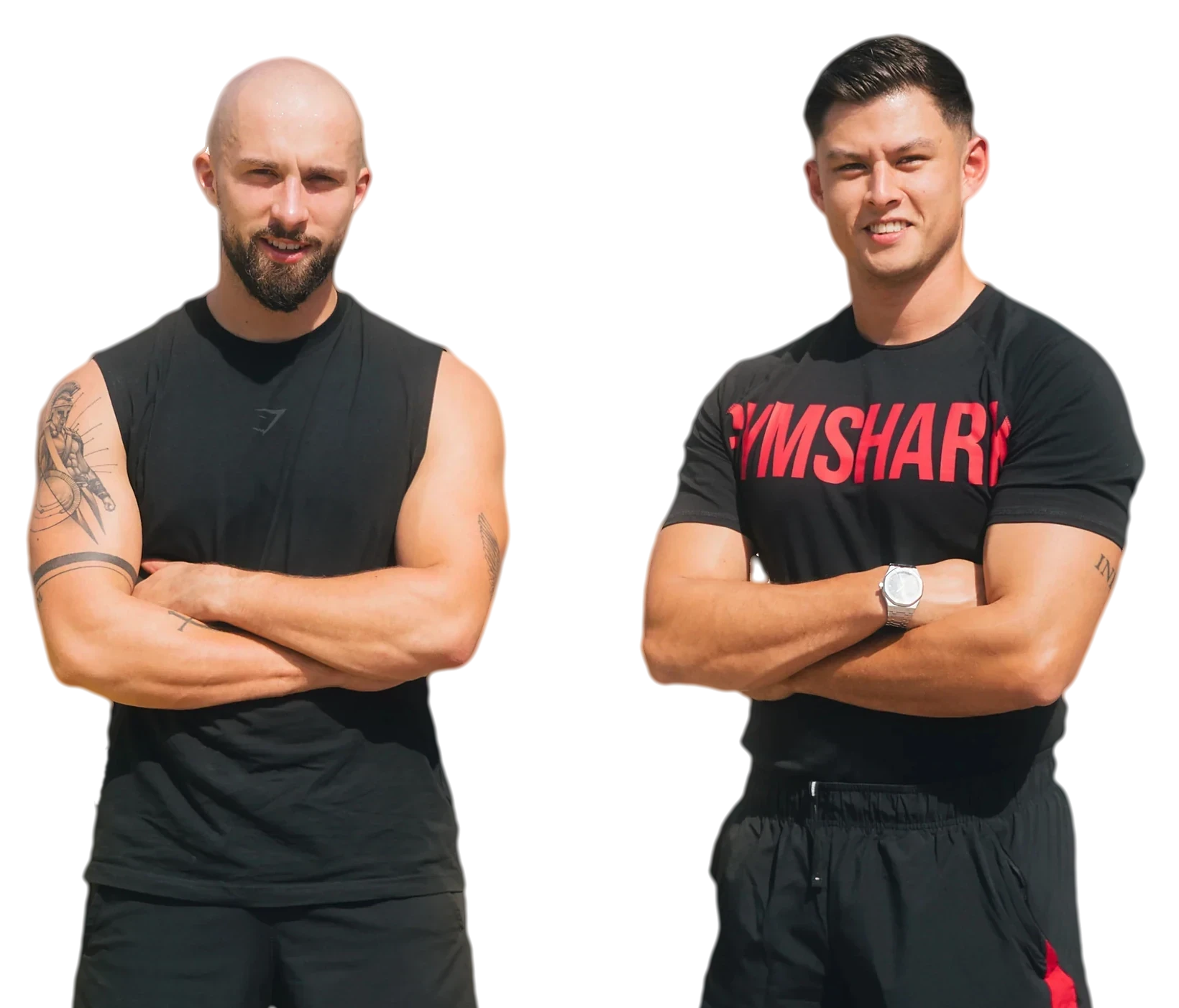 Max Borer und Alain-Daniel Rudolf